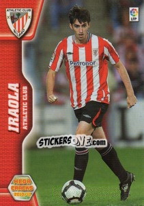 Sticker Iraola - Liga BBVA 2010-2011. Megacracks - Panini