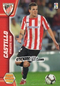 Sticker Castillo - Liga BBVA 2010-2011. Megacracks - Panini