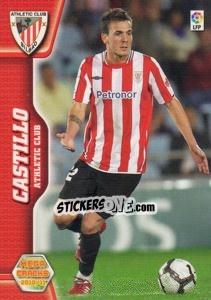 Sticker Castillo - Liga BBVA 2010-2011. Megacracks n. 23 - Panini