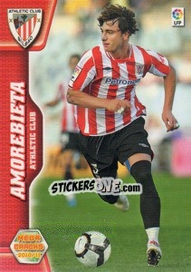 Sticker Amorebieta - Liga BBVA 2010-2011. Megacracks n. 25 - Panini