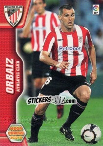 Sticker Orbaiz - Liga BBVA 2010-2011. Megacracks - Panini