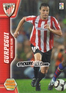 Figurina Gurpegui - Liga BBVA 2010-2011. Megacracks - Panini