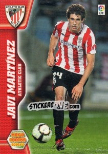 Sticker Javi Martinez - Liga BBVA 2010-2011. Megacracks - Panini
