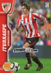 Sticker Iturraspe - Liga BBVA 2010-2011. Megacracks n. 30 - Panini