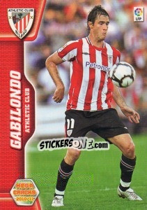 Figurina Gabilondo - Liga BBVA 2010-2011. Megacracks - Panini