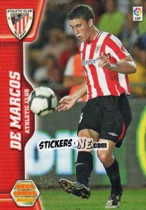 Sticker De Marcos - Liga BBVA 2010-2011. Megacracks - Panini