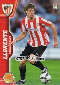 Cromo Fernando Llorente - Liga BBVA 2010-2011. Megacracks - Panini