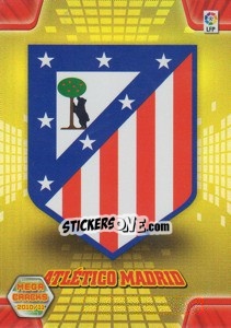 Sticker Escudo - Liga BBVA 2010-2011. Megacracks n. 37 - Panini