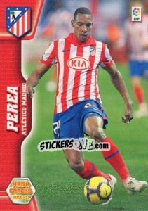 Figurina Perea - Liga BBVA 2010-2011. Megacracks - Panini