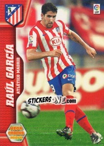 Cromo Raul Garcia - Liga BBVA 2010-2011. Megacracks - Panini