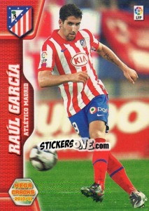 Sticker Raul Garcia - Liga BBVA 2010-2011. Megacracks n. 46 - Panini