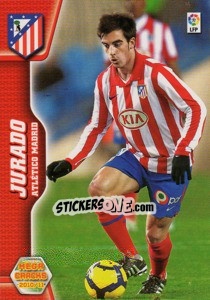 Cromo Jurado - Liga BBVA 2010-2011. Megacracks - Panini