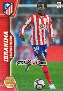 Sticker Ibrahima Balde - Liga BBVA 2010-2011. Megacracks n. 52 - Panini