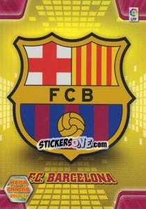 Sticker Escudo - Liga BBVA 2010-2011. Megacracks n. 55 - Panini