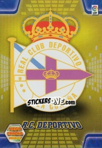 Cromo Escudo - Liga BBVA 2010-2011. Megacracks - Panini