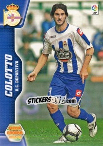 Figurina Colotto - Liga BBVA 2010-2011. Megacracks - Panini