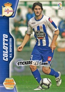 Sticker Colotto - Liga BBVA 2010-2011. Megacracks n. 79 - Panini