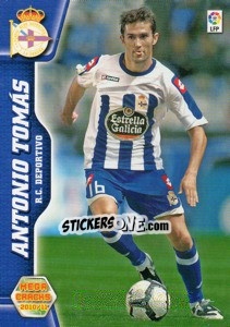 Figurina Antonio Tomás - Liga BBVA 2010-2011. Megacracks - Panini