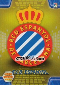 Figurina Escudo - Liga BBVA 2010-2011. Megacracks - Panini