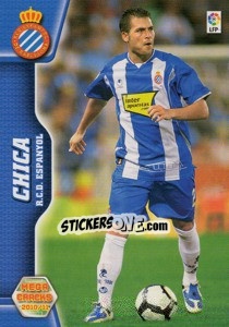 Figurina Chica - Liga BBVA 2010-2011. Megacracks n. 93 - Panini