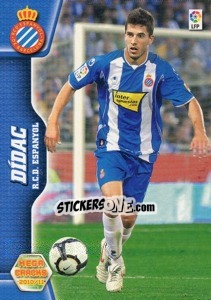 Sticker Dídac - Liga BBVA 2010-2011. Megacracks - Panini