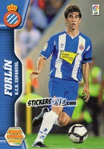 Sticker Forlín - Liga BBVA 2010-2011. Megacracks - Panini