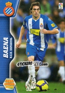 Figurina Baena - Liga BBVA 2010-2011. Megacracks - Panini