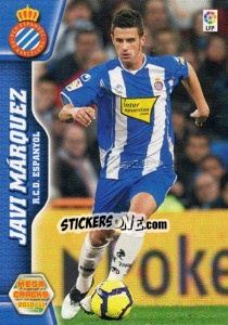 Cromo Javi Márquez - Liga BBVA 2010-2011. Megacracks - Panini