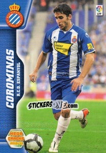 Sticker Corominas - Liga BBVA 2010-2011. Megacracks n. 104 - Panini