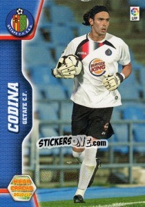 Sticker Codina - Liga BBVA 2010-2011. Megacracks - Panini