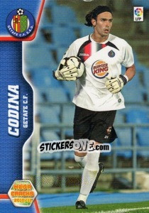 Sticker Codina - Liga BBVA 2010-2011. Megacracks n. 110 - Panini
