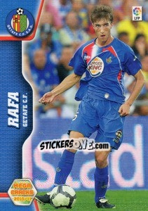 Figurina Rafa - Liga BBVA 2010-2011. Megacracks - Panini