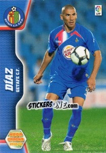 Sticker Cata Diaz - Liga BBVA 2010-2011. Megacracks n. 115 - Panini