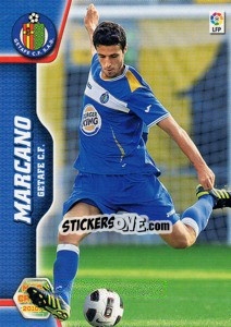 Figurina Marcano - Liga BBVA 2010-2011. Megacracks - Panini