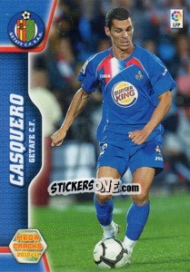 Cromo Casquero - Liga BBVA 2010-2011. Megacracks - Panini