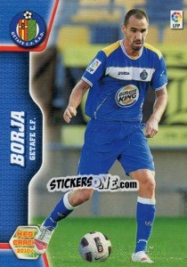 Cromo Borja - Liga BBVA 2010-2011. Megacracks - Panini