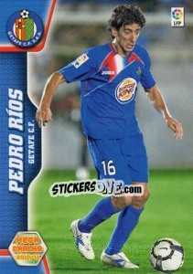 Cromo Pedro Rios - Liga BBVA 2010-2011. Megacracks - Panini