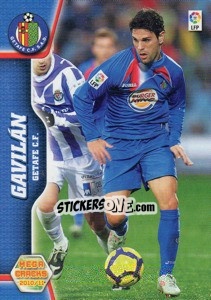 Figurina Gavilán - Liga BBVA 2010-2011. Megacracks - Panini