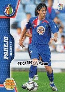 Sticker Parejo - Liga BBVA 2010-2011. Megacracks n. 123 - Panini