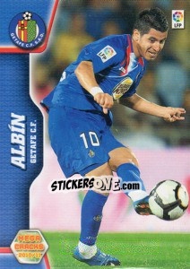Sticker Albín - Liga BBVA 2010-2011. Megacracks n. 124 - Panini