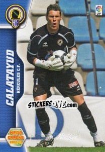 Sticker Calatayud - Liga BBVA 2010-2011. Megacracks - Panini