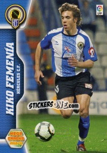 Figurina Kiko Femenia - Liga BBVA 2010-2011. Megacracks - Panini