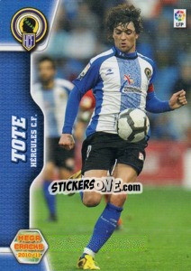 Figurina Tote - Liga BBVA 2010-2011. Megacracks - Panini