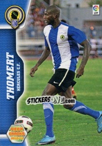 Cromo Thomert - Liga BBVA 2010-2011. Megacracks - Panini