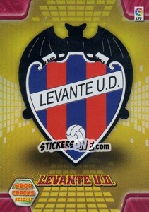 Sticker Escudo - Liga BBVA 2010-2011. Megacracks - Panini