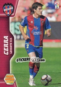 Sticker Cerra - Liga BBVA 2010-2011. Megacracks n. 148 - Panini