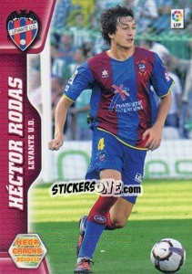 Cromo Hector Rodas - Liga BBVA 2010-2011. Megacracks - Panini