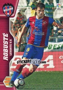 Cromo Robusté - Liga BBVA 2010-2011. Megacracks - Panini