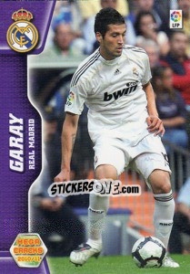 Sticker Garay - Liga BBVA 2010-2011. Megacracks - Panini