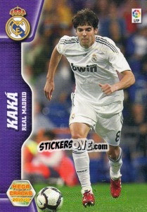 Sticker Kaká - Liga BBVA 2010-2011. Megacracks n. 176 - Panini